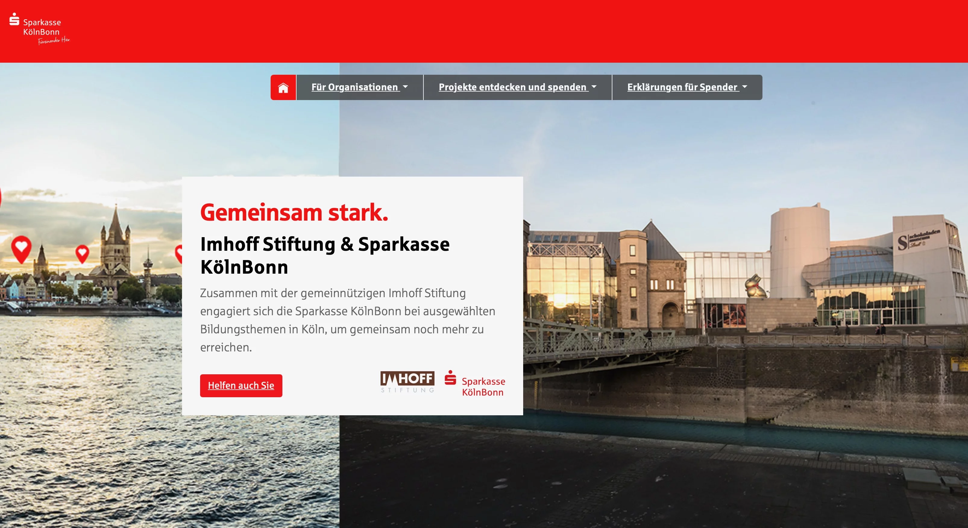 Koelner Panorama und das Schokoladenmuseum